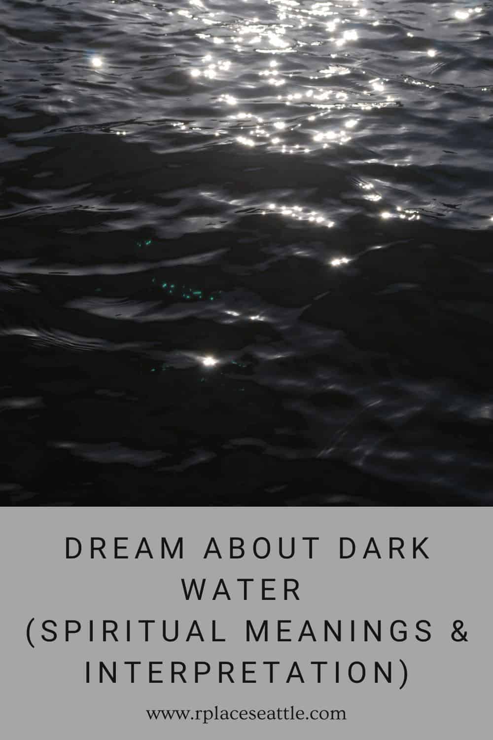 Dream About Dark Water (Spiritual Meanings & Interpretation)