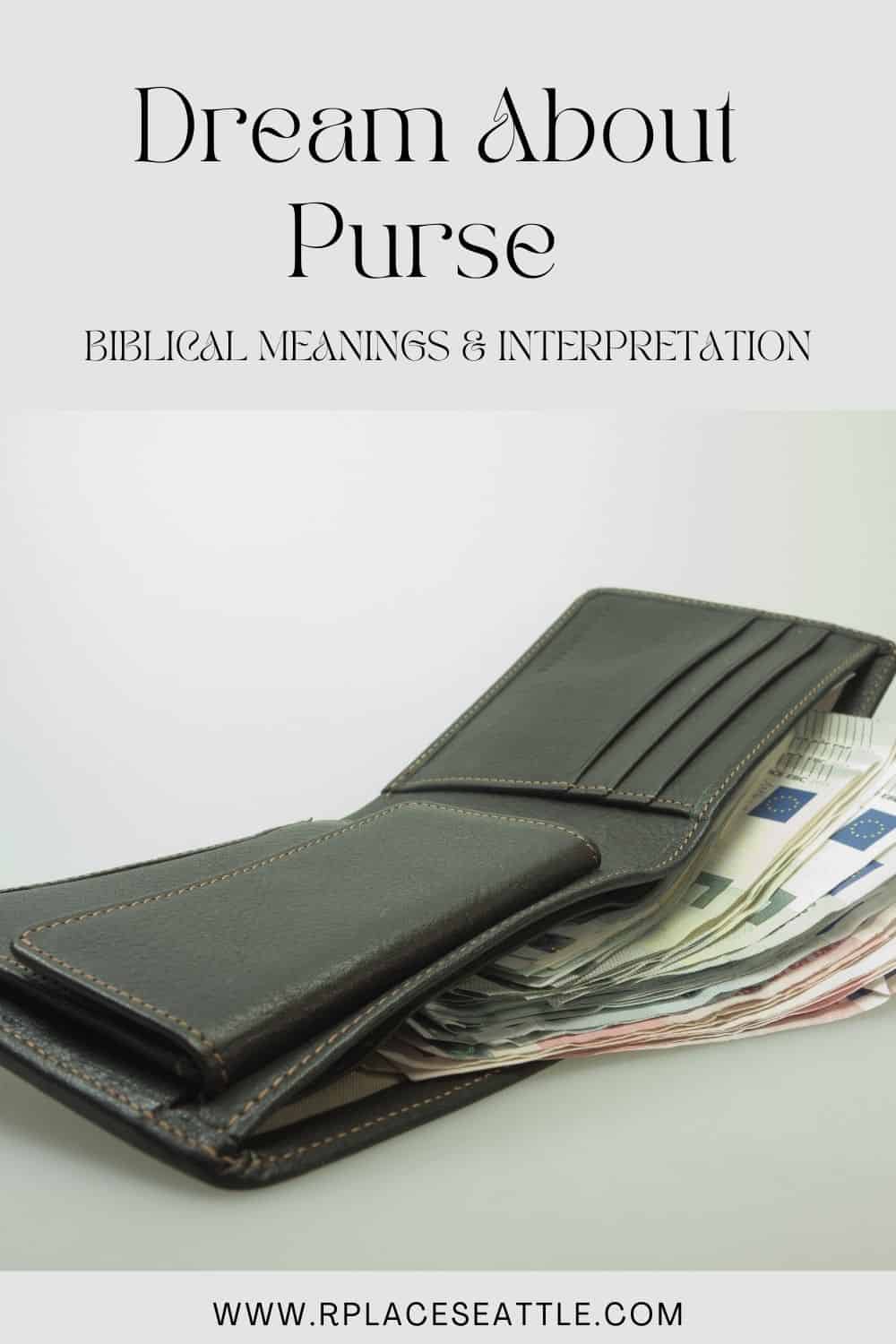 Dream About Purse (Biblical Meanings & Interpretation)
