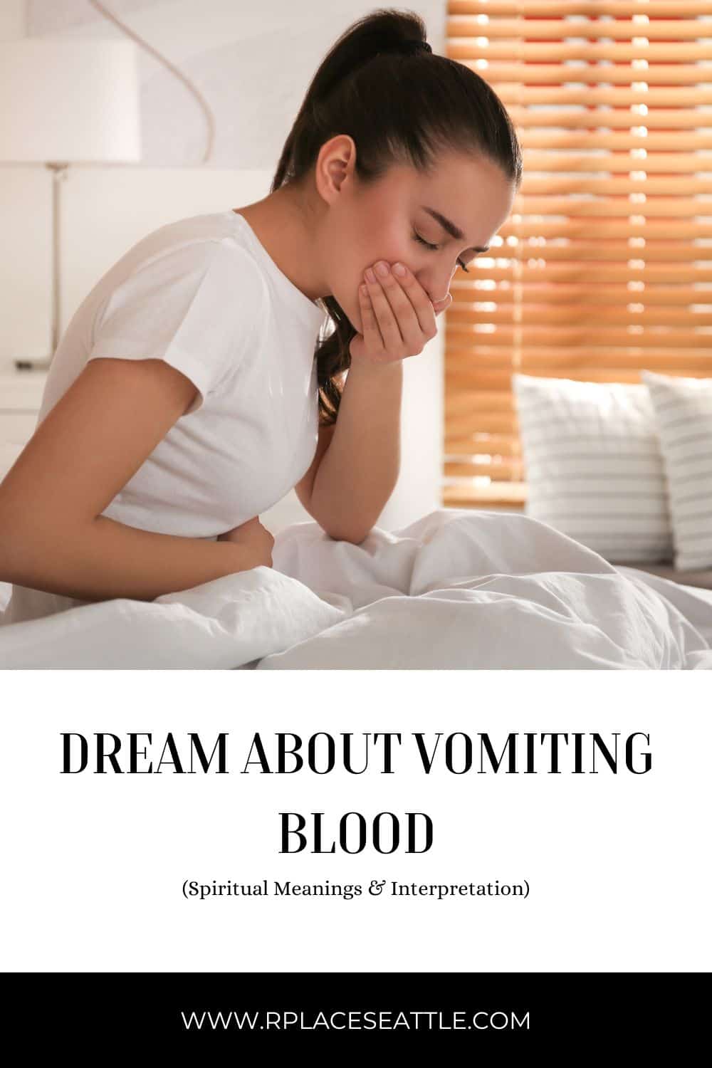 Dream About Vomiting Blood (Spiritual Meanings & Interpretation)
