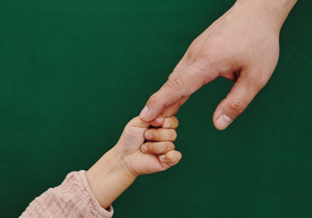 Holding the Hand of a Child