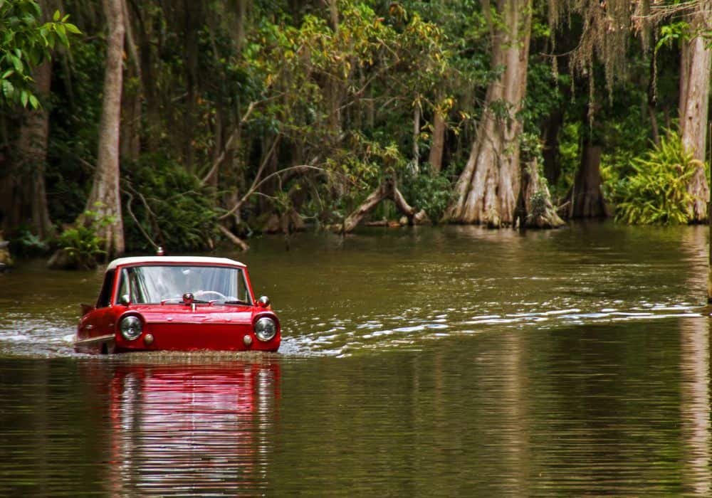 The 3 most direct and physical fears associated with a car falling into water dream