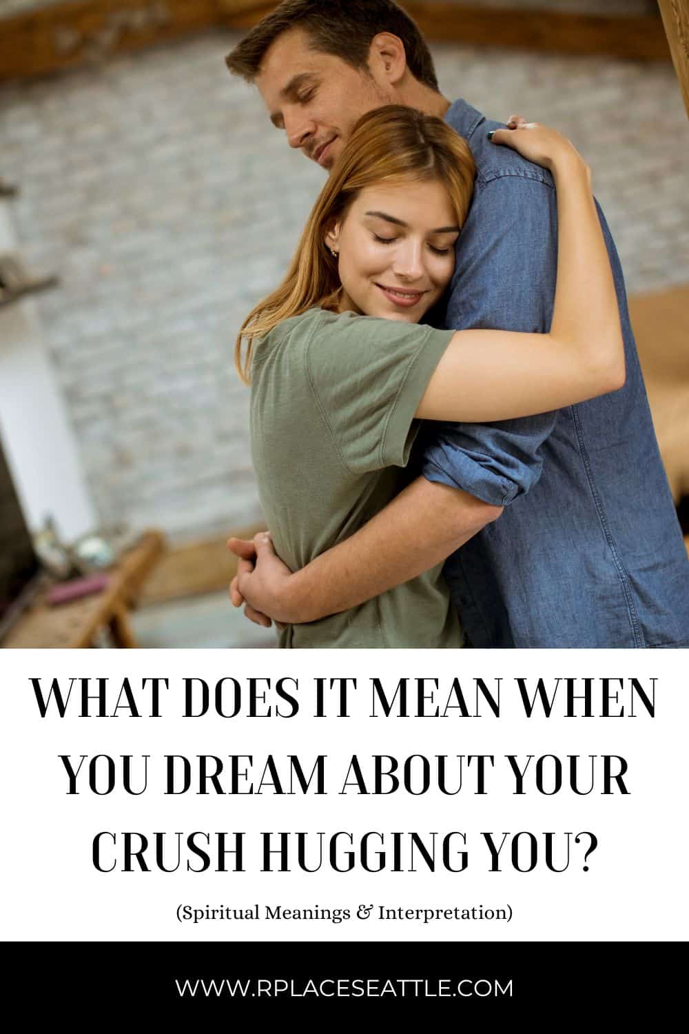 crush hugging dream meaning